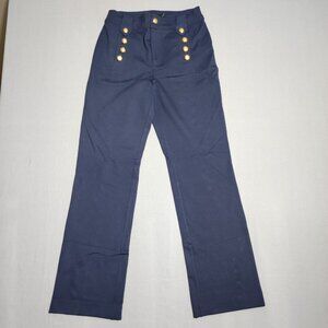 Lauren Ralph Lauren Sailor style pants women's size 6 navy blue colour preppy